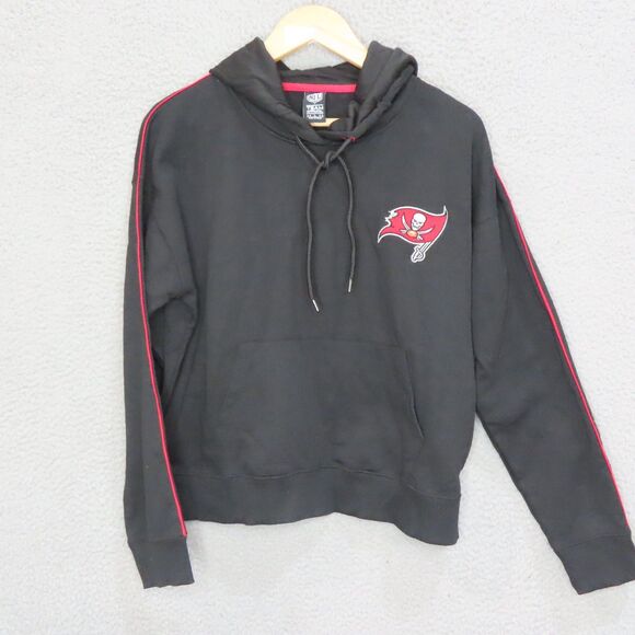 Team Apparel Other - Team Apparel Sweatshirt Large Black NFL Tampa Bay Buccaneers Hoodie Pullover NEW
